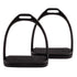 Black Stainless Steel Fillis English Stirrups
